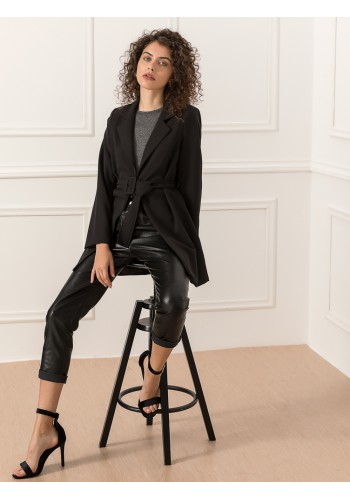 Σακάκι blazer με ζώνη